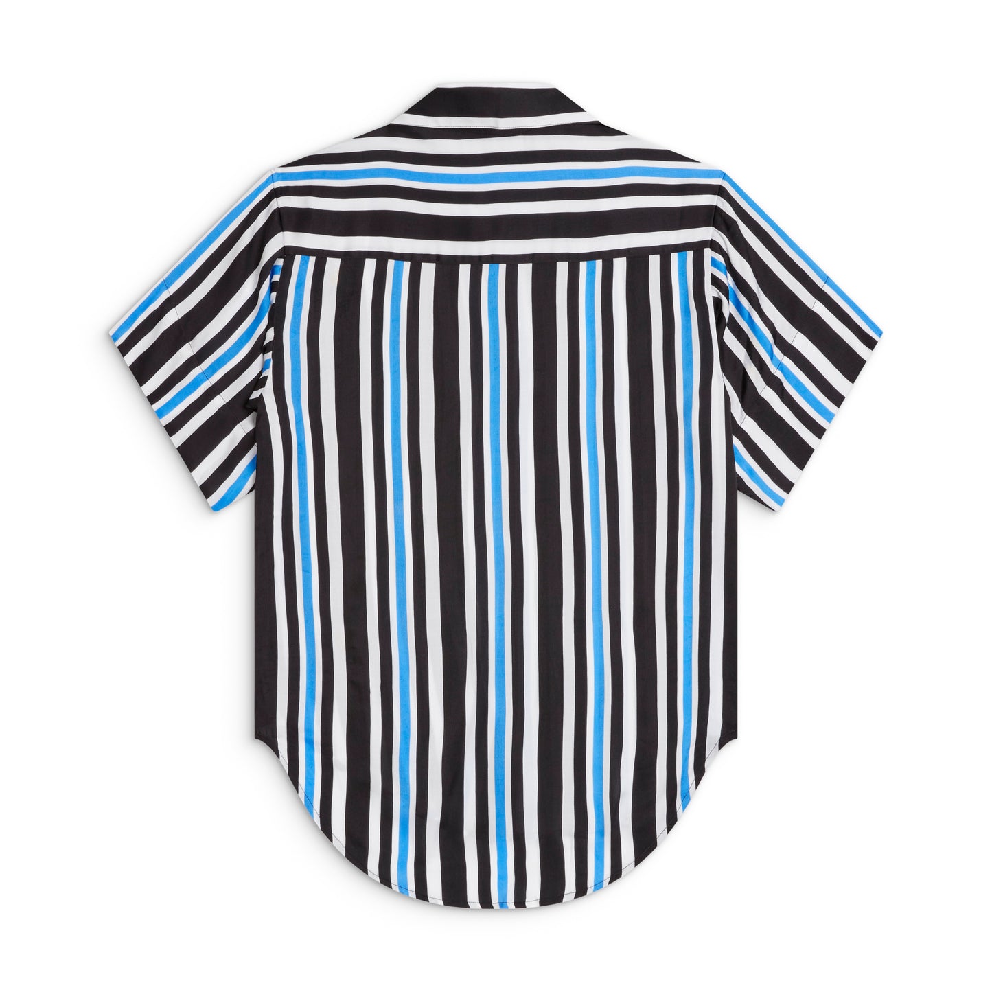 Sōlune Boyfriend Shirt — menswear inspired lounge shirt for women with stripes