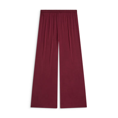 The Straight Pant-Dark Cherry