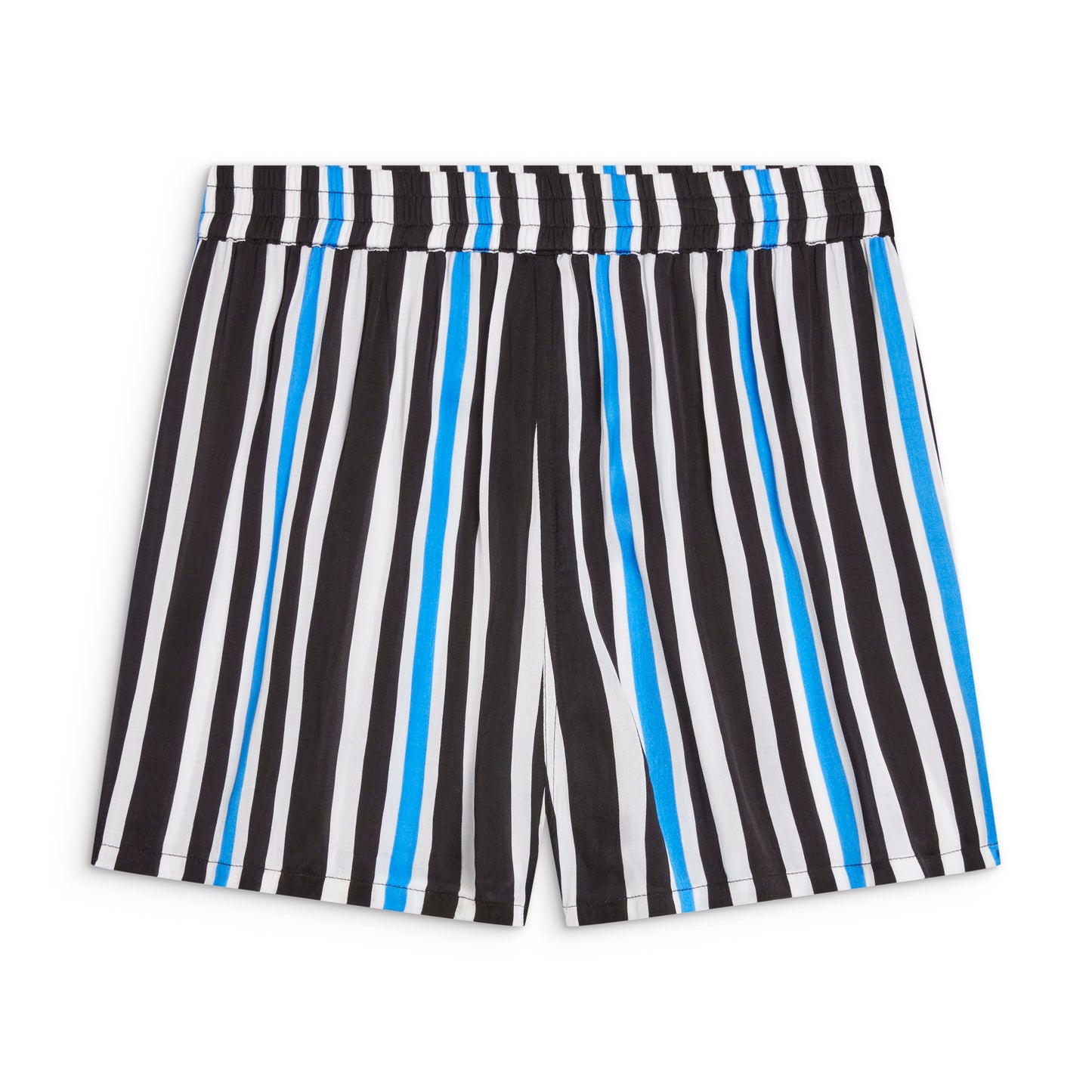 Solune Striped Boxer Short — 90's inspired satin boyfriend boxer shorts for sleeping and lounging