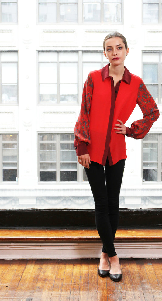 Francesca Mixed Media Bouse