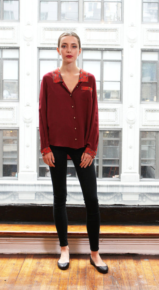 Sloan Collared Blouse