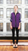 Francesca Mixed Media Blouse
