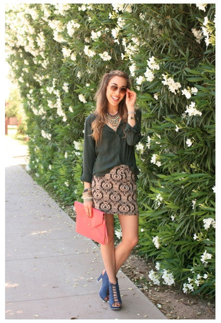 Stacia Boyfriend Blouse